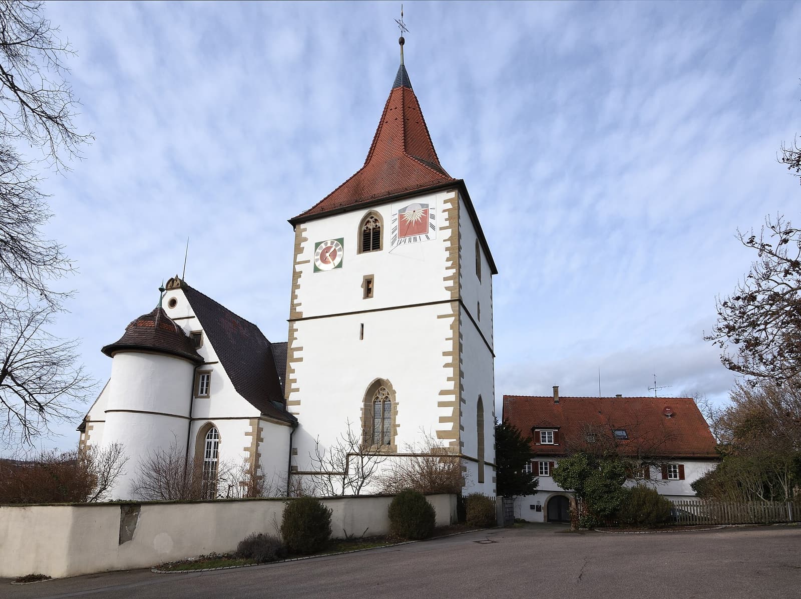 Amanduskirche im Ortsteil Beihingen von Freiberg am Neckar